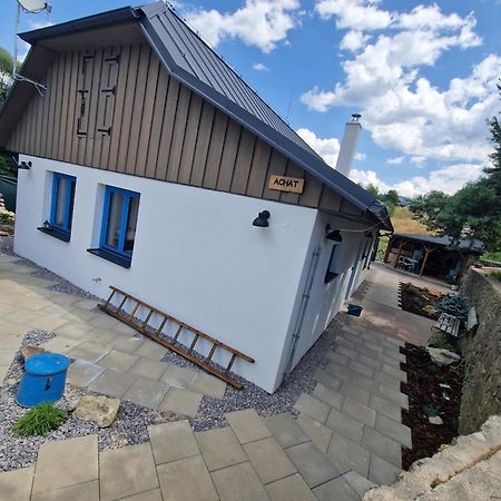 Chalupka Opal A Chalupa Achat Na Luke Lukahuta Chaletstiavnica Banska Stiavnica Na Samote - Samoobsluzny Pristup Cez Pin-Kod Nonstop 외부 사진